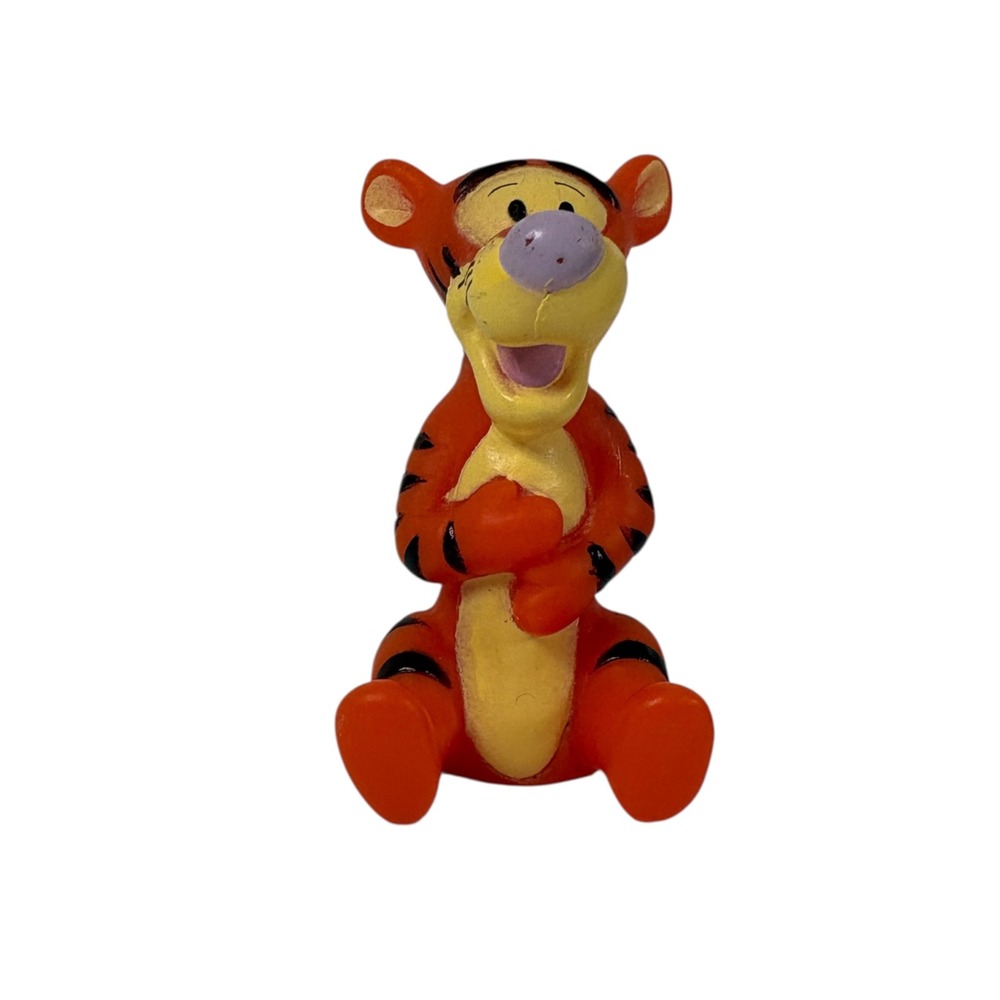 Disney Tigger Action Figure Lot of 3 Kids OS Orange Excellent PVC Miniatures - Picture 3 of 16